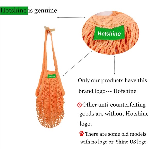 Reusable Mesh grocery bags. Selling individually. 5 colors available - Picture 5 of 9